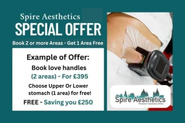 Fat Freezing Promotion Harwich from Spire Aesthetics - Book Today!