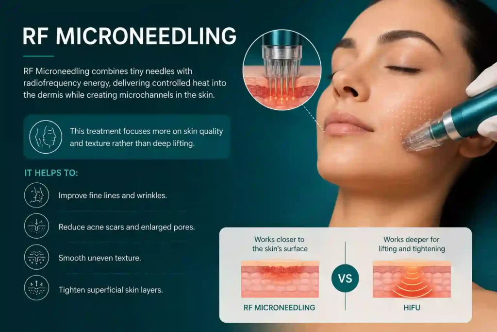 What Does RF Microneedling Do That HIFU Alone Cannot Harwich