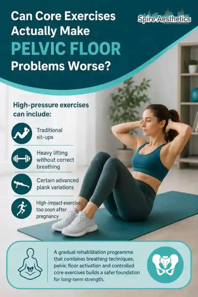 Can Strengthening Your Core Alone Actually Make Pelvic Floor Problems Worse Harwich?
